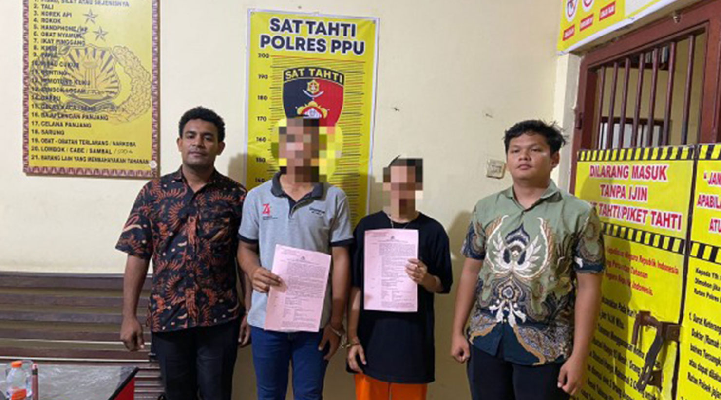 Gunakan QRIS Palsu, Sepasang Kekasih Asal Balikpapan Tipu Puluhan Penjaga Toko Kelontong di PPU